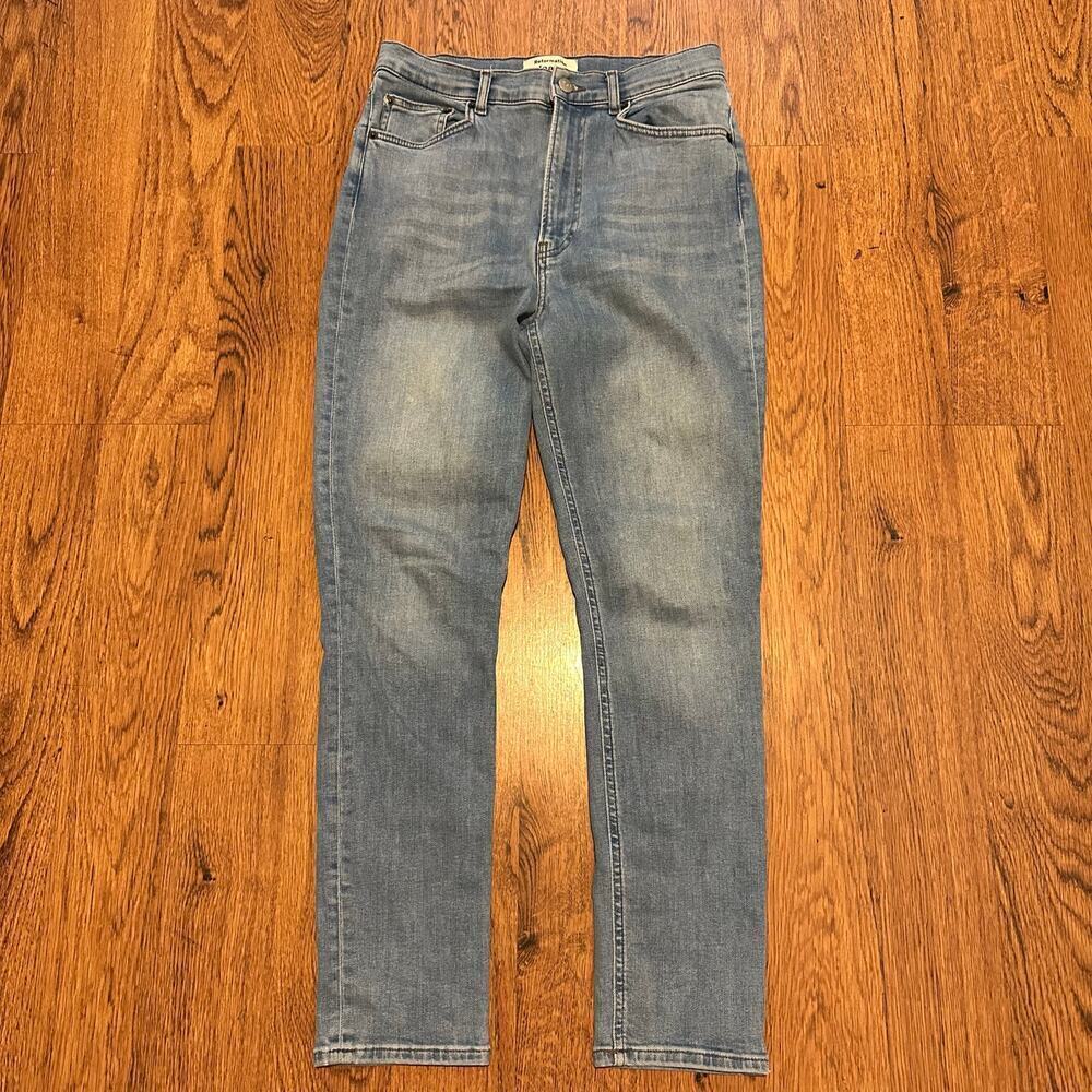 Reformation blue denim high rise jeans size 28 Barbados wash